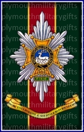 Worcestershire & Sherwood Foresters Magnet